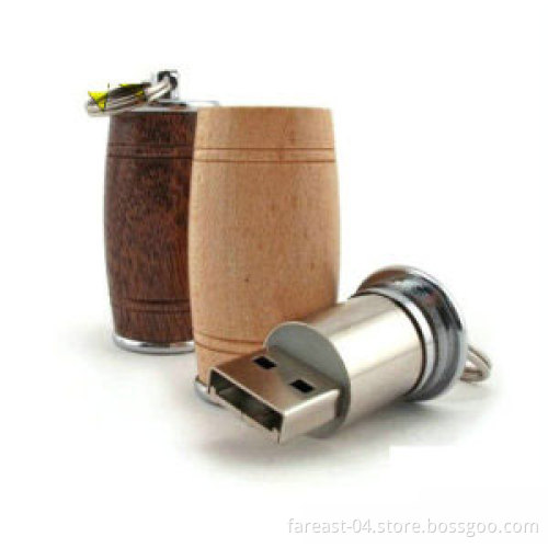 Wood Cask USB Flash Drive Barrel USB Pen Drive